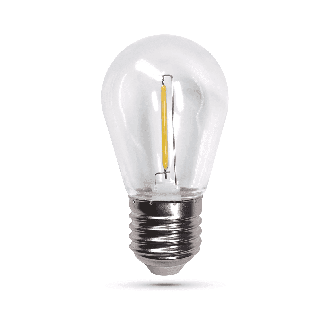 Lámpara LED S14 Filamento E27 1W 3000K